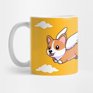 Corgi flying Mug